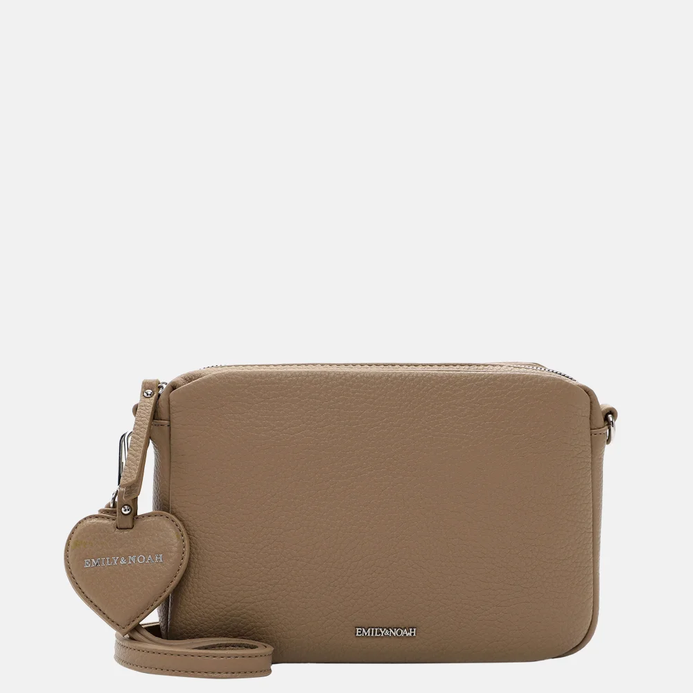 EMILY & NOAH Enie crossbody tas taupe